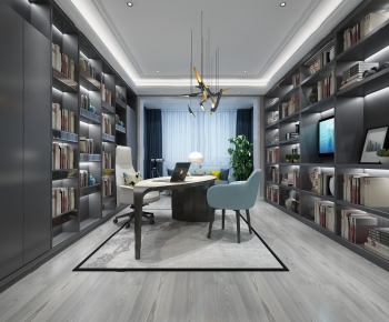 Modern Study Space-ID:977258831