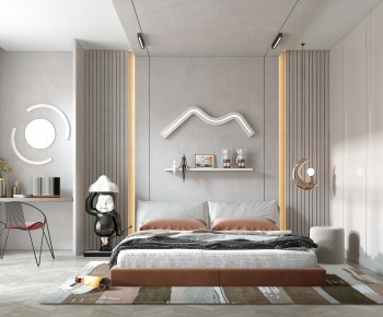 Nordic Style Bedroom-ID:287073993