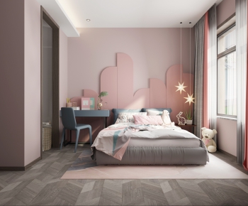 Nordic Style Girl's Room Daughter's Room-ID:634248323