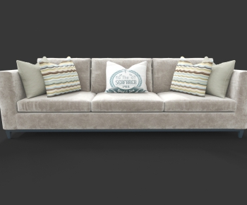 Modern Three-seat Sofa-ID:357845183