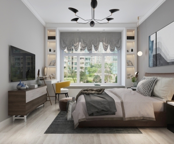 Modern Bedroom-ID:695238781