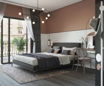 Nordic Style Bedroom-ID:365885893