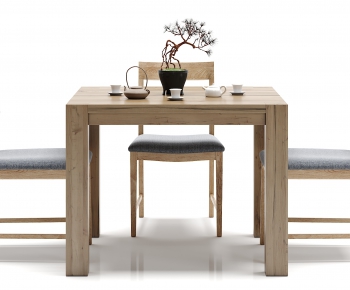 Modern Dining Table And Chairs-ID:802628713