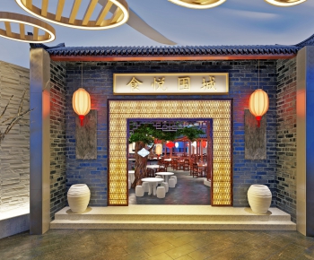 Chinese Style Facade Element-ID:351218593