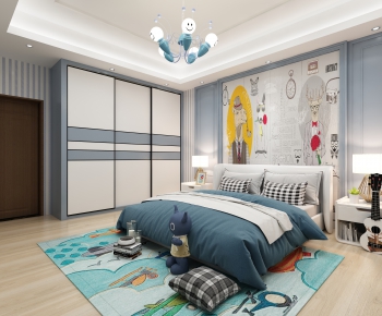 Modern Children's Room-ID:942617534