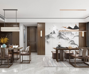 New Chinese Style Dining Room-ID:331296719