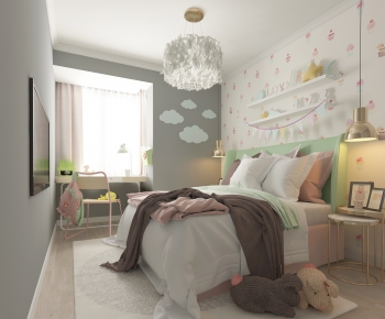 Nordic Style Children's Room-ID:585629463