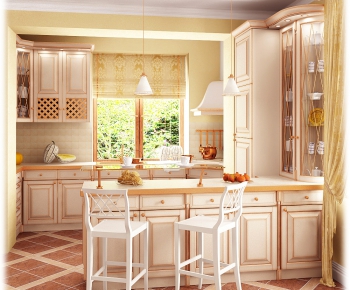 European Style Kitchen Cabinet-ID:182284469