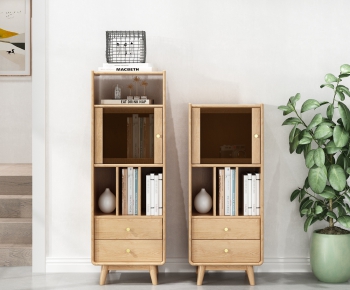Nordic Style Side Cabinet-ID:289178627