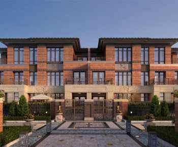 New Chinese Style Villa Appearance-ID:610290363