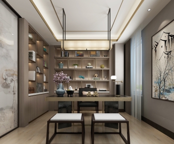 New Chinese Style Study Space-ID:837219286