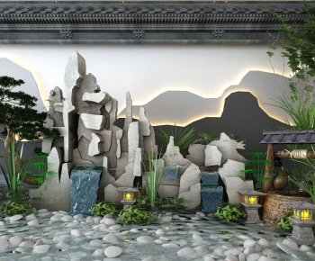 New Chinese Style Garden-ID:356524762