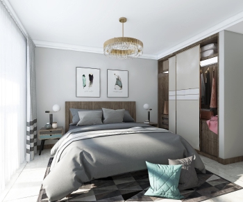 Nordic Style Bedroom-ID:233498356
