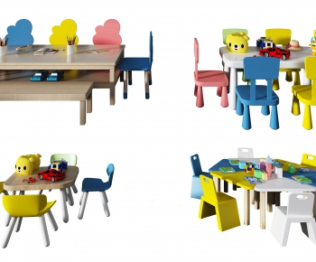 Modern Children's Table/chair-ID:647270918