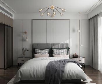 Nordic Style Bedroom-ID:380190735