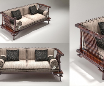 New Chinese Style A Sofa For Two-ID:383397543