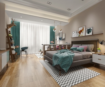 Nordic Style Bedroom-ID:743732311