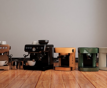 Modern Kitchen Electric Coffee Machine-ID:209918497