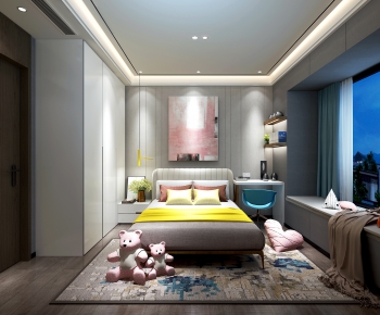 Modern Girl's Room Daughter's Room-ID:762568319