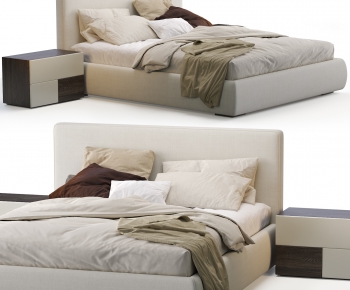 Modern Double Bed-ID:981888547