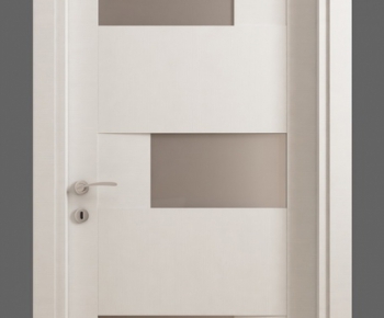 Modern Solid Wood Door-ID:688041722