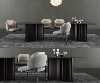Modern Dining Table And Chairs-ID:862855866