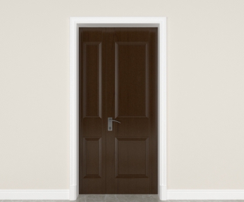 Modern Unequal Double Door-ID:334358152