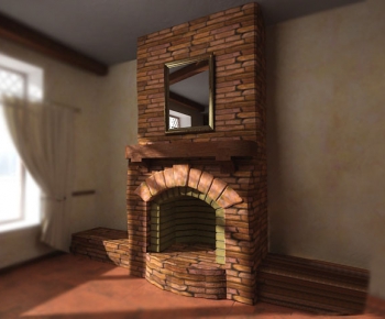 Modern Fireplace-ID:300554672