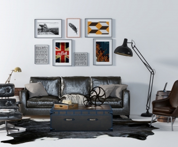 Industrial Style Sofa Combination-ID:375616735