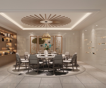 New Chinese Style Dining Room-ID:361284744