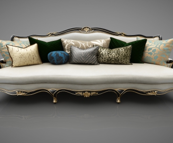 European Style Three-seat Sofa-ID:952777454