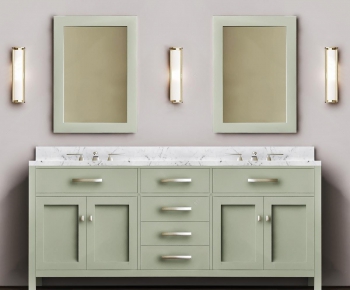 Nordic Style Bathroom Cabinet-ID:853006591