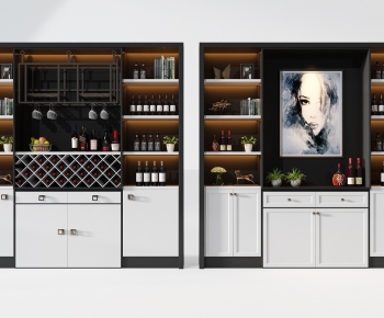 Modern Wine Cabinet-ID:157487939