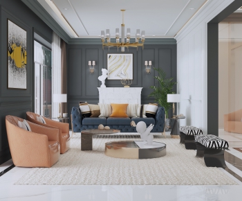 European Style A Living Room-ID:360967779
