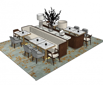 Modern Dining Table And Chairs-ID:875810256