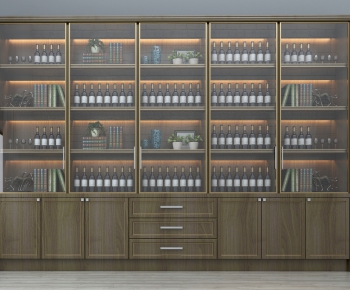 Modern Wine Cabinet-ID:291674848