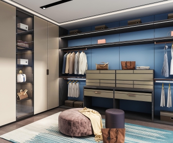 Modern Clothes Storage Area-ID:430300787