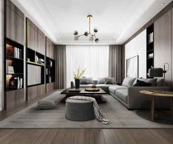 Modern A Living Room-ID:362981141