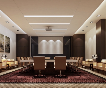New Chinese Style Meeting Room-ID:768484912