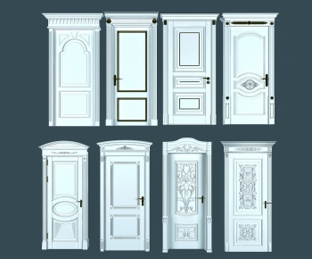Simple European Style Single Door-ID:124766443