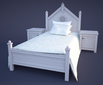 European Style Child's Bed-ID:273639163