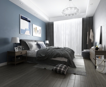 Nordic Style Bedroom-ID:676068329