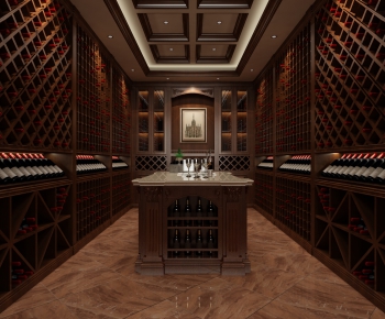 American Style Wine Cellar/Wine Tasting Room-ID:760295247