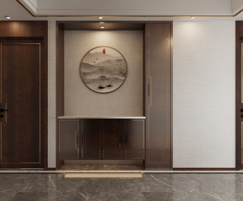 New Chinese Style Hallway-ID:165392523