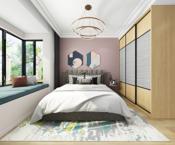 Nordic Style Bedroom-ID:881638161