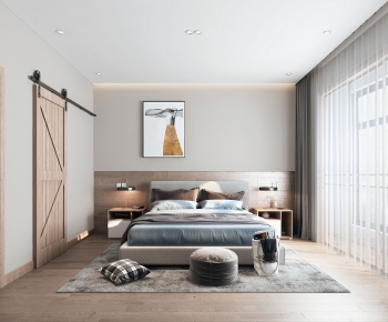 Nordic Style Bedroom-ID:439666469