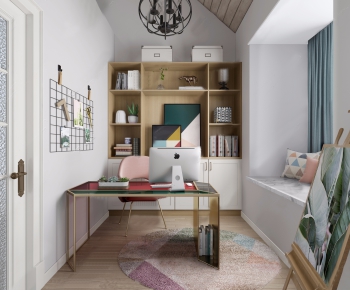 Nordic Style Study Space-ID:786286873