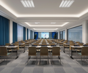 Modern Office Lecture Hall-ID:739993273