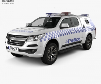 现代霍顿Holden Colorado Space Cab Divisional Van 2018-ID:655603818