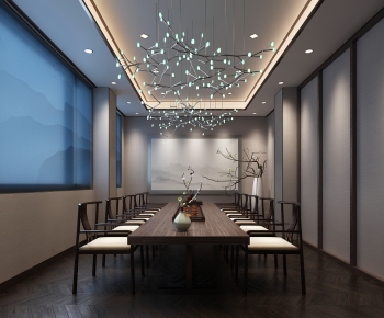 New Chinese Style Meeting Room-ID:679919412